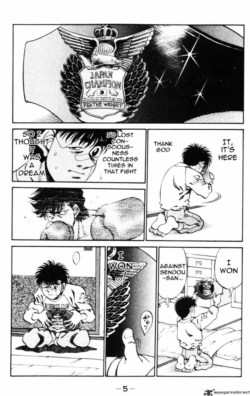 Hajime no Ippo: Fighting Spirit, Chapter 269 image 06